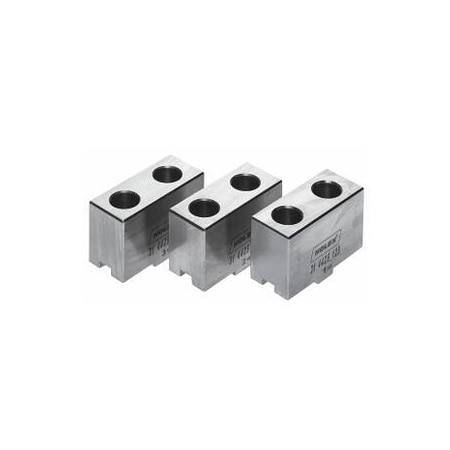 Holex Top Jaw Set, 3 Pieces, Soft, for Chuck Type: 125mm 314425 125